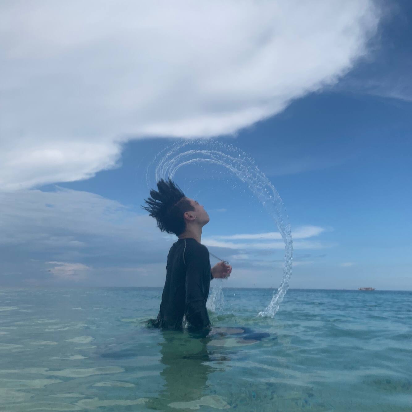 Jungmo had well-spent vacations in the beaches of Boracay and Cebu.